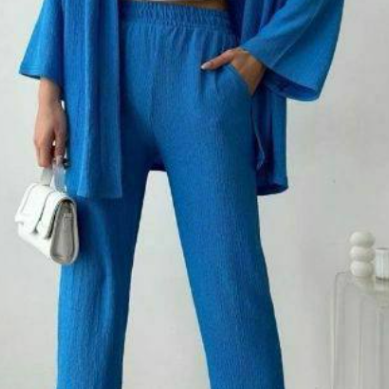 KİMONO TAKIM - MAVİ