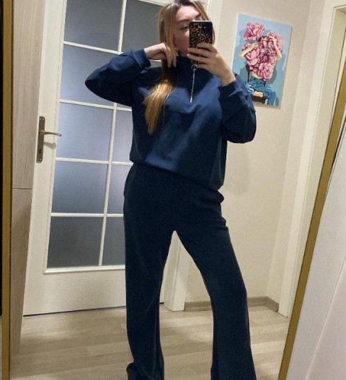 İpekyol Modal Kumaş Premium Kalite 2 li Takım Lacivert