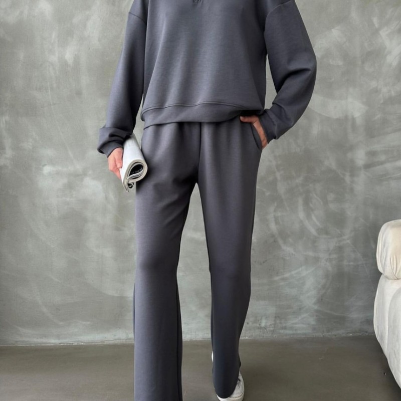 İpekyol Modal Kumaş Premium Kalite 2 li Takım Gri