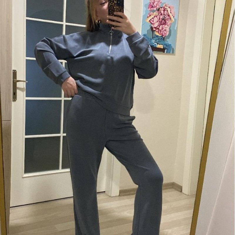 İpekyol Modal Kumaş Premium Kalite 2 li Takım Gri